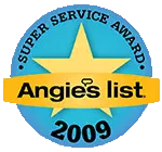Angi Super Service Award 2009